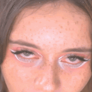 Freckled Chick Loves Blowing Her Dildo